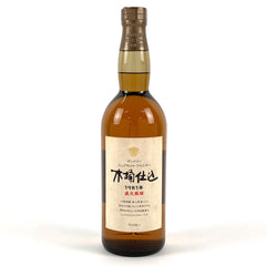 【東京都内限定お届け】サントリー SUNTORY ピュアモルトウィスキー 木桶仕込 1981 直火蒸留 750ml 国産ウイスキー 【古酒】