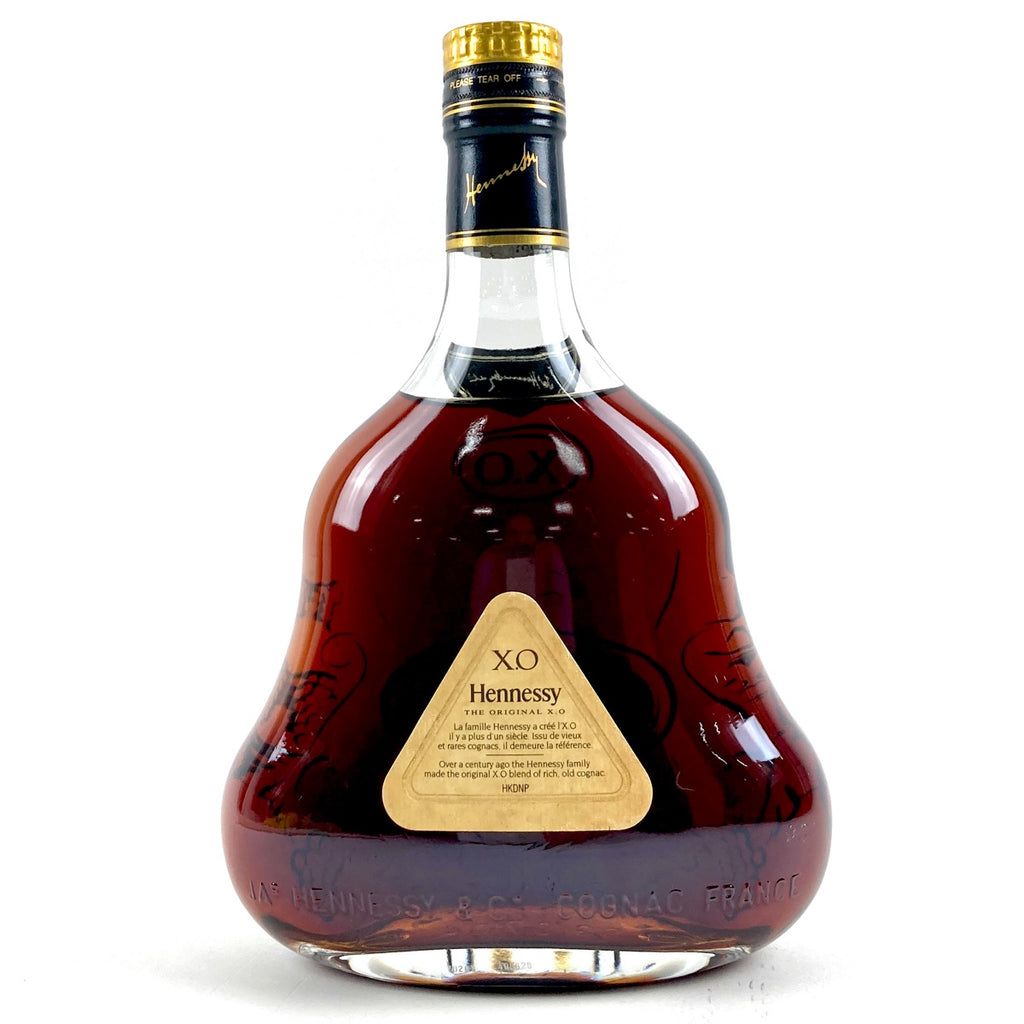 ヘネシー Hennessy XO 金キャップ クリアボトル 700ml ブランデー コニャック 【古酒】