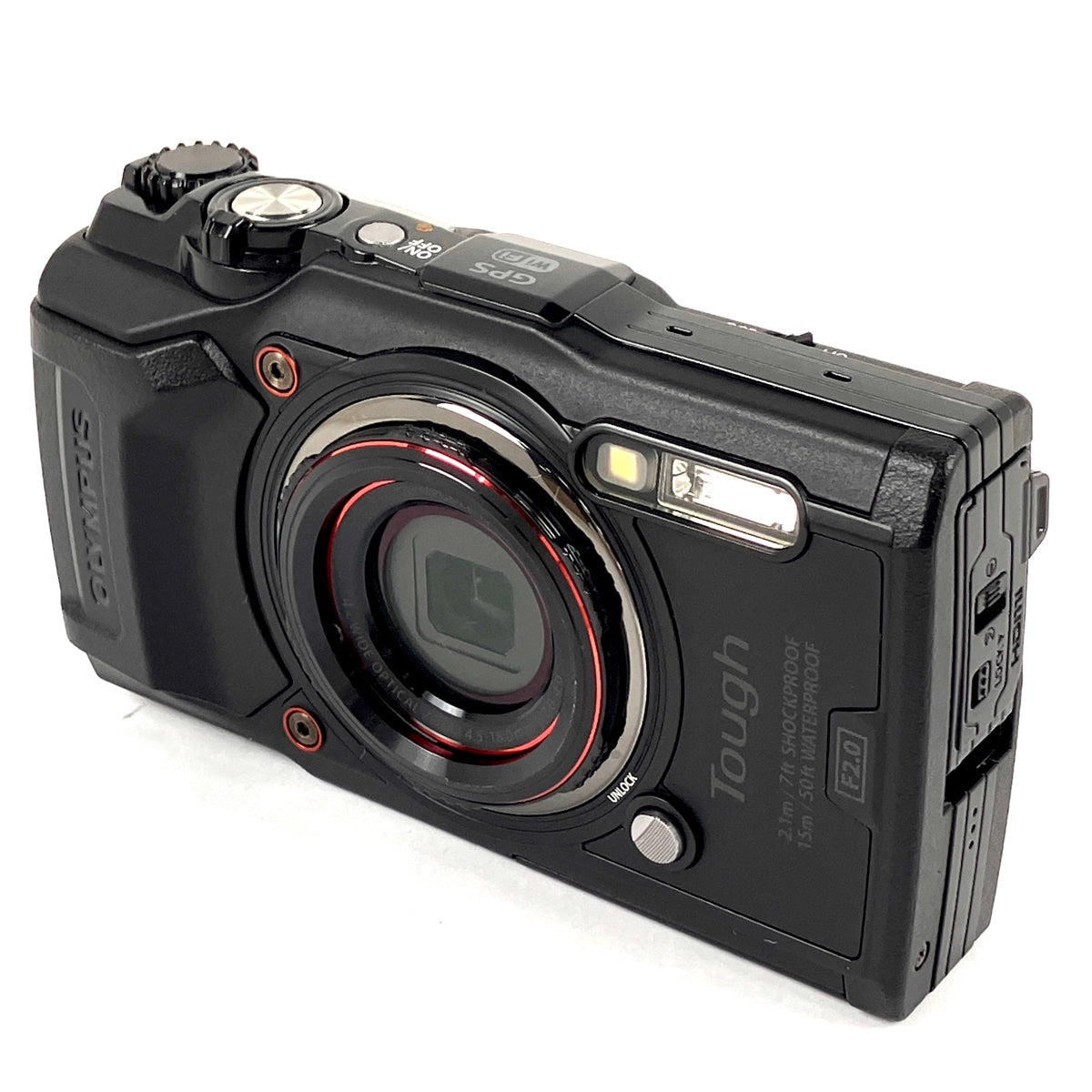 オリンパス OLYMPUS Tough TG-6 ブラック コンパクトデジタルカメラ 【中古】