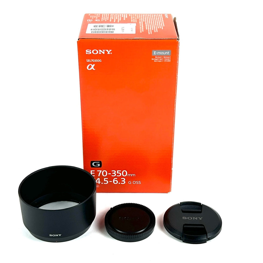 ソニー SONY E 70-350mm F4.5-6.3 G OSS SEL70350G 一眼カメラ用レンズ（オートフォーカス） 【中古】