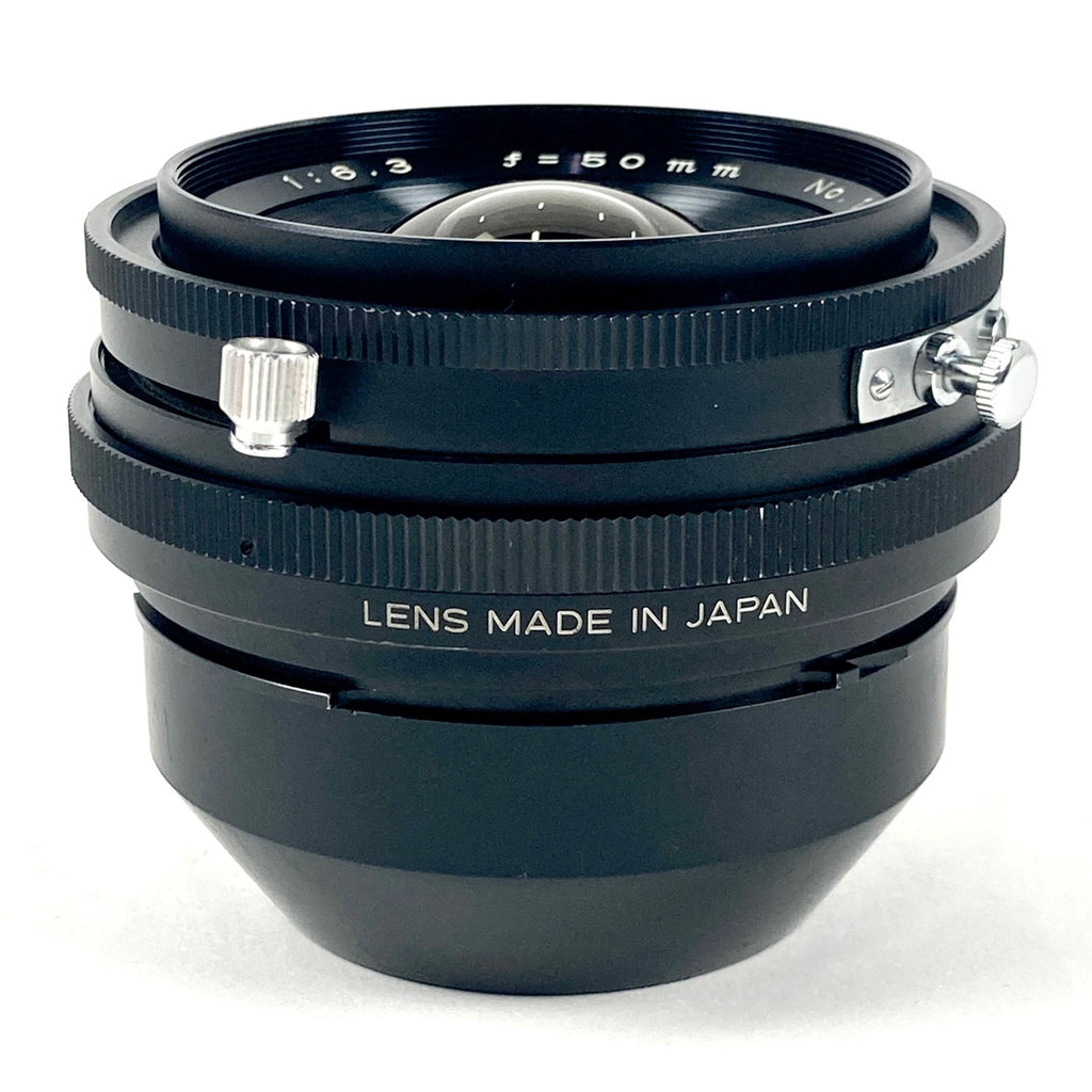 マミヤ Mamiya SEKOR 50mm F6.3 プレス用 ［ジャンク品］ 中判カメラ用レンズ 【中古】