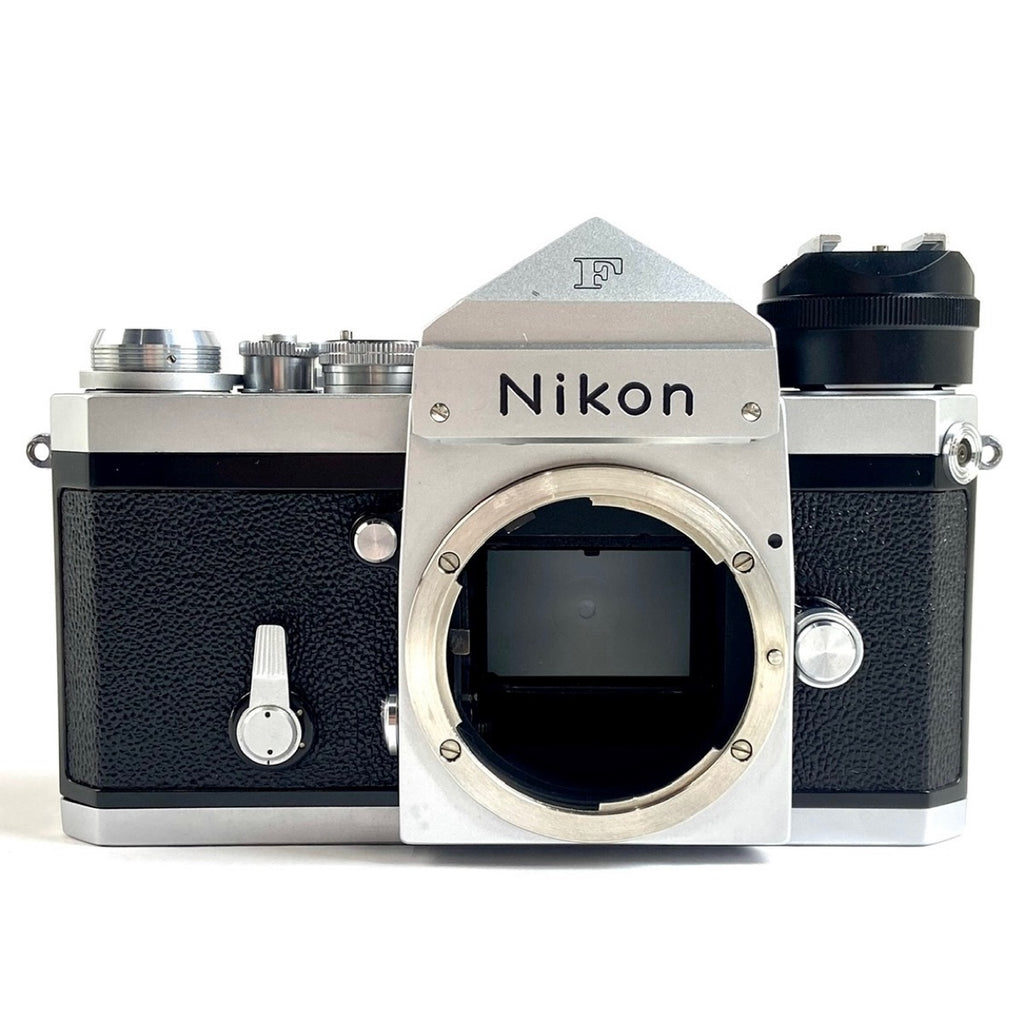 ニコン Nikon F アイレベル シルバー ボディ ［ジャンク品］ フィルム マニュアルフォーカス 一眼レフカメラ 【中古】