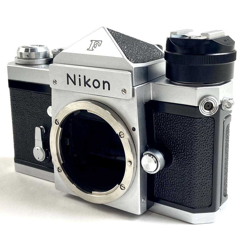 ニコン Nikon F アイレベル シルバー ボディ ［ジャンク品］ フィルム マニュアルフォーカス 一眼レフカメラ 【中古】