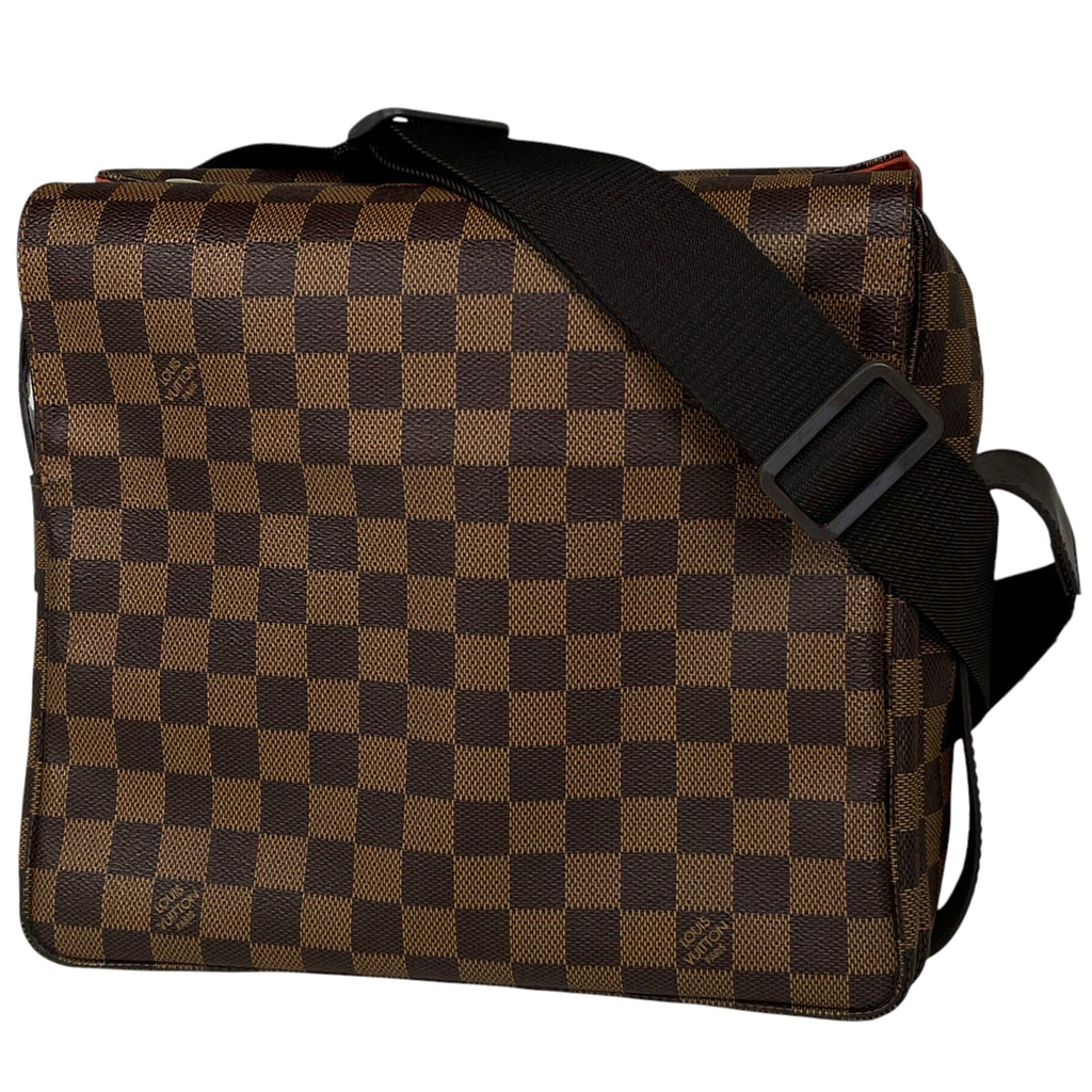 ルイ・ヴィトン ナヴィグリオ 斜め掛け ショルダーバッグ ダミエ ブラウン N45255 レディース 【中古】brbag