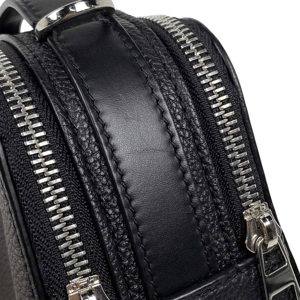 ロエベ アナグラム ハンドバッグ 2WAY ショルダーバッグ ハンドバッグ レザー ブラック レディース 【中古】brbag