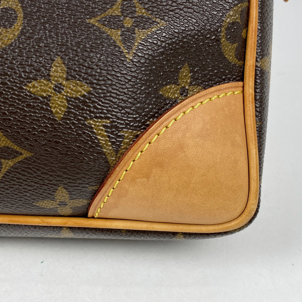 ルイ・ヴィトン ポルト ドキュマン ヴォワヤージュ 書類ケース ブリーフケース ビジネスバッグ モノグラム ブラウン M40226 メンズ 【中古】brbag