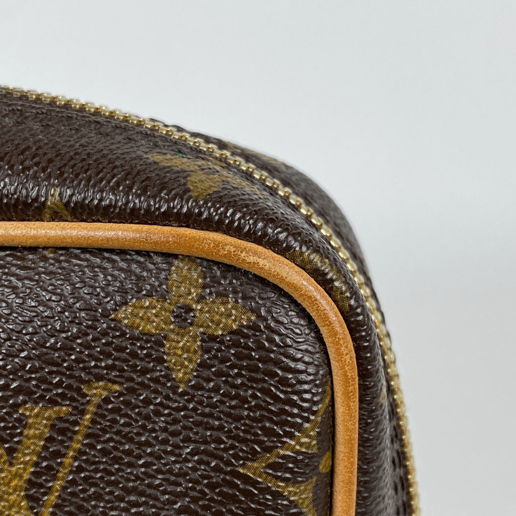 ルイ・ヴィトン ポルト ドキュマン ヴォワヤージュ 書類ケース ブリーフケース ビジネスバッグ モノグラム ブラウン M40226 メンズ 【中古】brbag