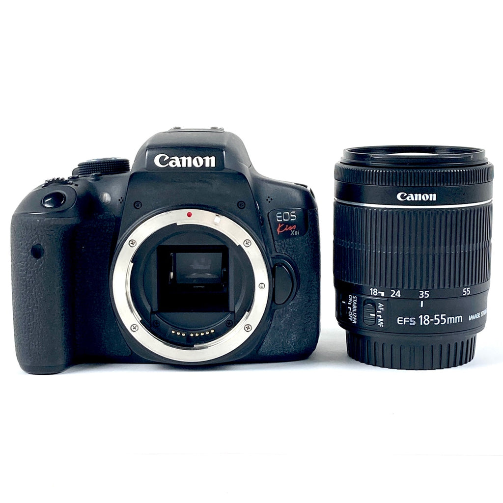 キヤノン Canon EOS Kiss X8i EF-S 18-55 IS STM レンズキット デジタル 一眼レフカメラ 【中古】