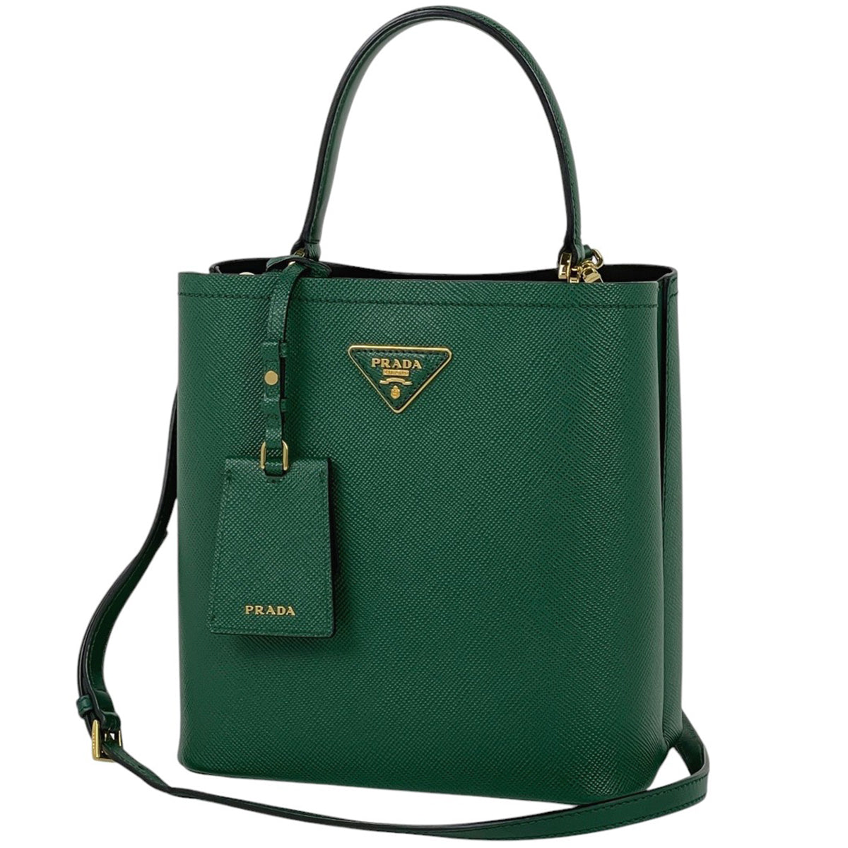 楽天市場】【中古】PRADAトライアングルショルダーバッグ