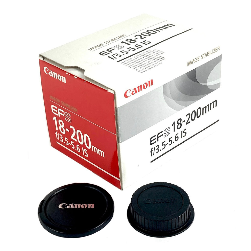 キヤノン Canon EF-S 18-200mm F3.5-5.6 IS 一眼カメラ用レンズ（オートフォーカス） 【中古】