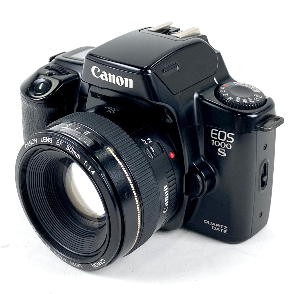 キヤノン Canon EOS 1000S + EF 50mm F1.4 USM フィルム オートフォーカス 一眼レフカメラ 【中古】