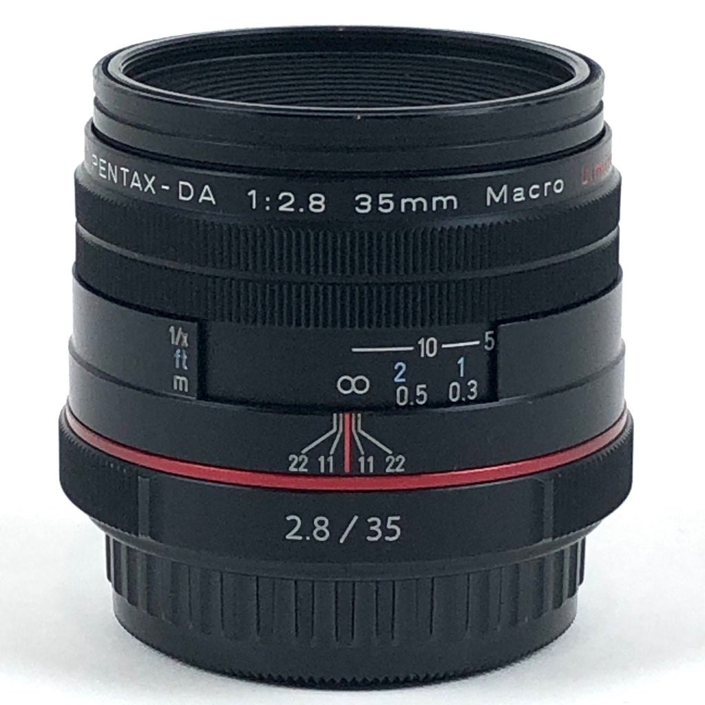 ペンタックス PENTAX HD DA 35mm F2.8 Macro Limited ブラック 一眼カメラ用レンズ（オートフォーカス） 【中古】