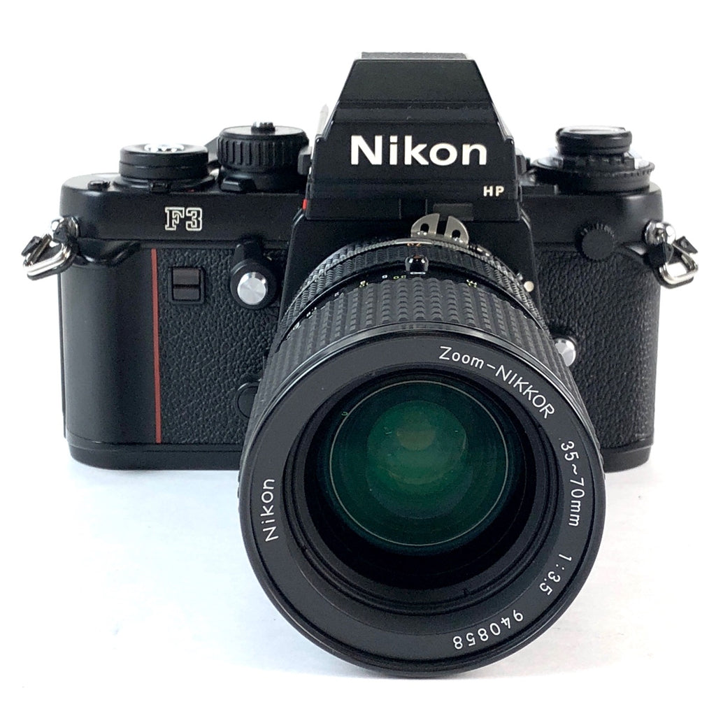 ニコン Nikon F3 HP ボディ＋Ai-S NIKKOR 35-70mm F3.5 フィルム マニュアルフォーカス 一眼レフカメラ 【中古】