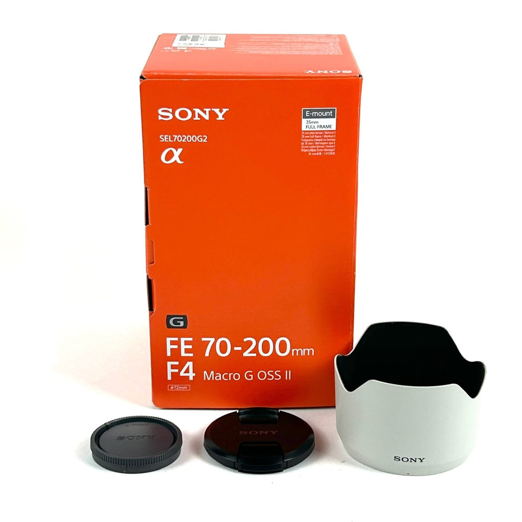 ソニー SONY FE 70-200mm F4 Macro G OSS II SEL70200G2 一眼カメラ用レンズ（オートフォーカス） 【中古】