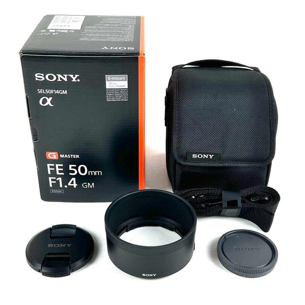 ソニー SONY FE 50mm F1.4 GM SEL50F14GM 一眼カメラ用レンズ（オートフォーカス） 【中古】