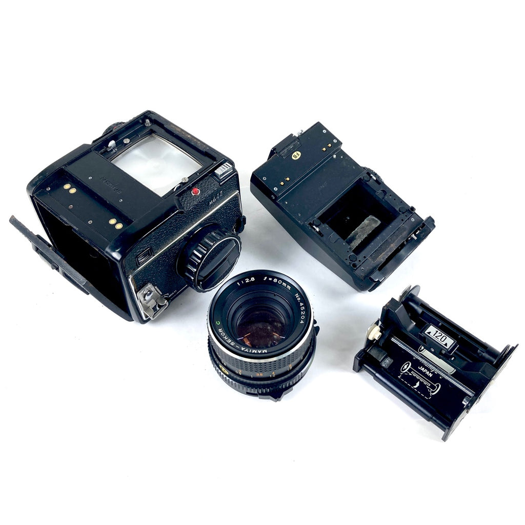 マミヤ Mamiya M645 + SEKOR C 80mm F2.8 M645用［ジャンク品］ 中判カメラ 【中古】