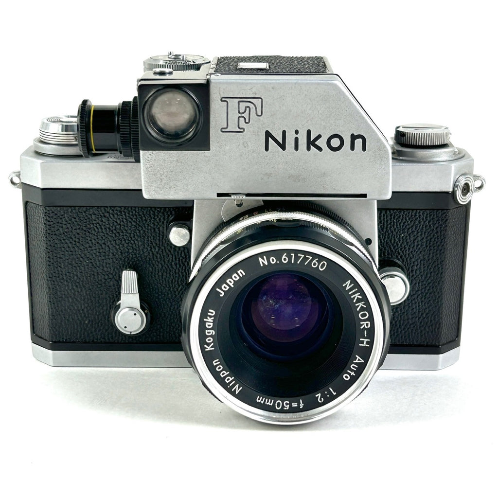 ニコン Nikon F フォトミック シルバー＋NIKKOR-H Auto 50mm F2 非Ai フィルム マニュアルフォーカス 一眼レフカメラ 【中古】