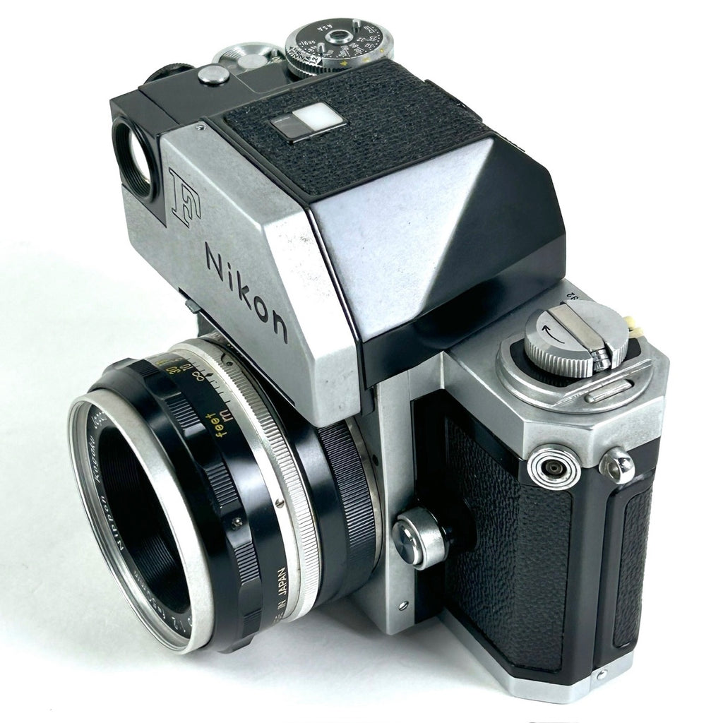 ニコン Nikon F フォトミック シルバー＋NIKKOR-H Auto 50mm F2 非Ai フィルム マニュアルフォーカス 一眼レフカメラ 【中古】