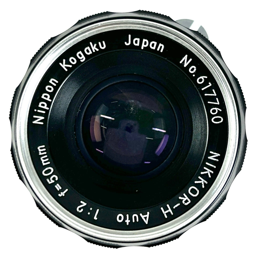 ニコン Nikon F フォトミック シルバー＋NIKKOR-H Auto 50mm F2 非Ai フィルム マニュアルフォーカス 一眼レフカメラ 【中古】