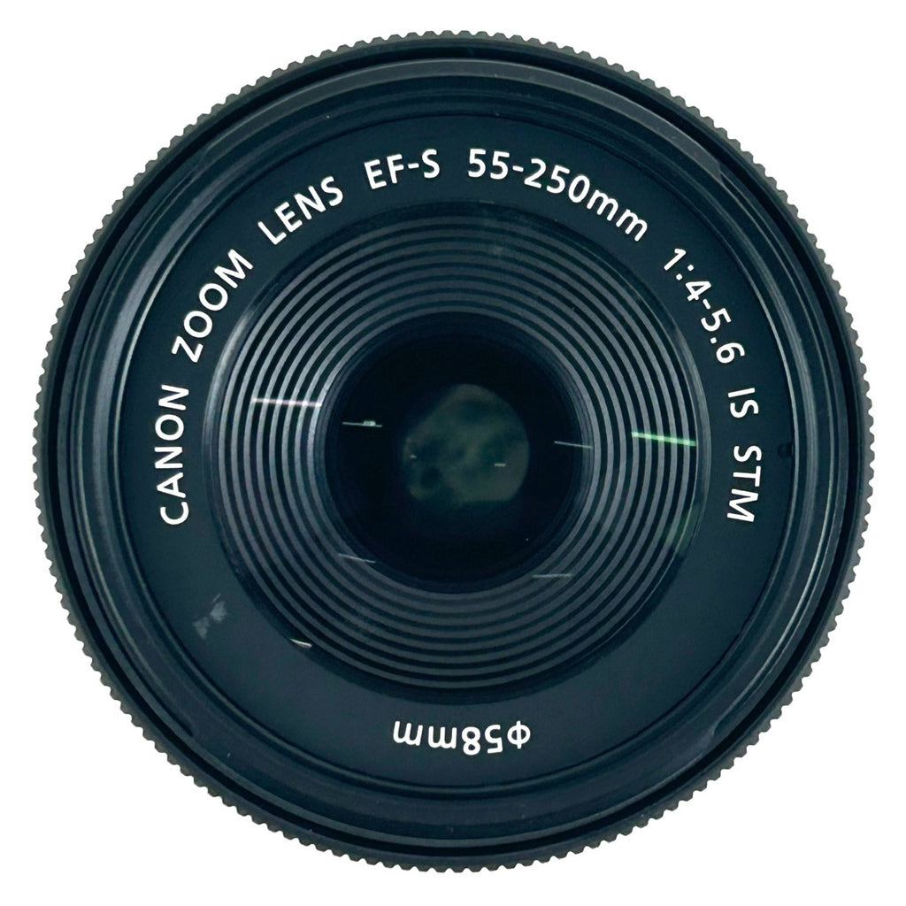 キヤノン Canon EF-S 55-250mm F4-5.6 IS STM 一眼カメラ用レンズ（オートフォーカス） 【中古】