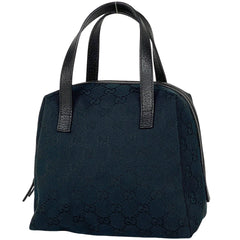 グッチ GG柄 ハンドバッグ ミニポーチ ハンドバッグ GGキャンバス ブラック 124542 レディース 【中古】brbag