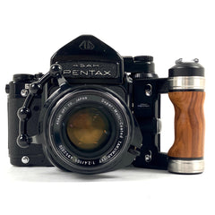 ペンタックス PENTAX 67 TTL + TAKUMAR 6X7 105mm F2.4 67 バケペン用 中判カメラ 【中古】