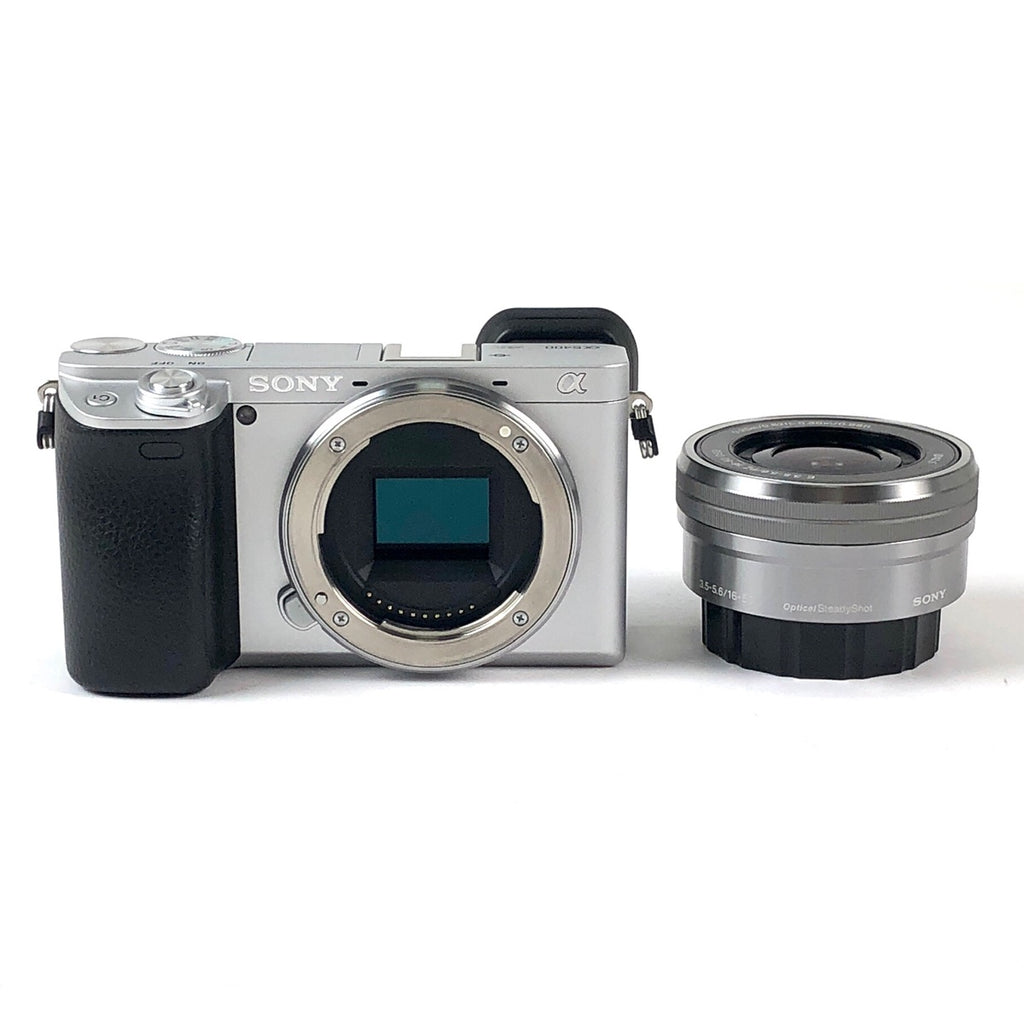 【在庫一掃】 ソニー SONY α6400 パワーズームレンズキット ILCE-6400L シルバー デジタル ミラーレス 一眼カメラ 【中古】cambb