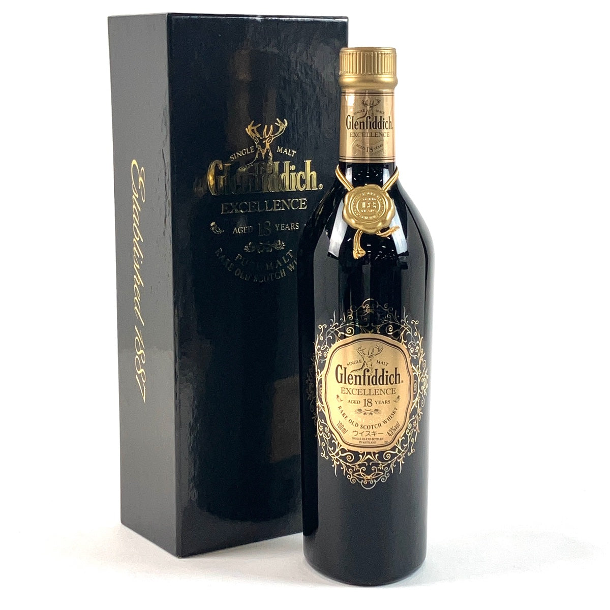 バイセル公式】グレンフィディック Glenfiddich 18年 エクセレンス 700ml スコッチウイスキー シングルモルト 【古酒】 -  バイセルブランシェ