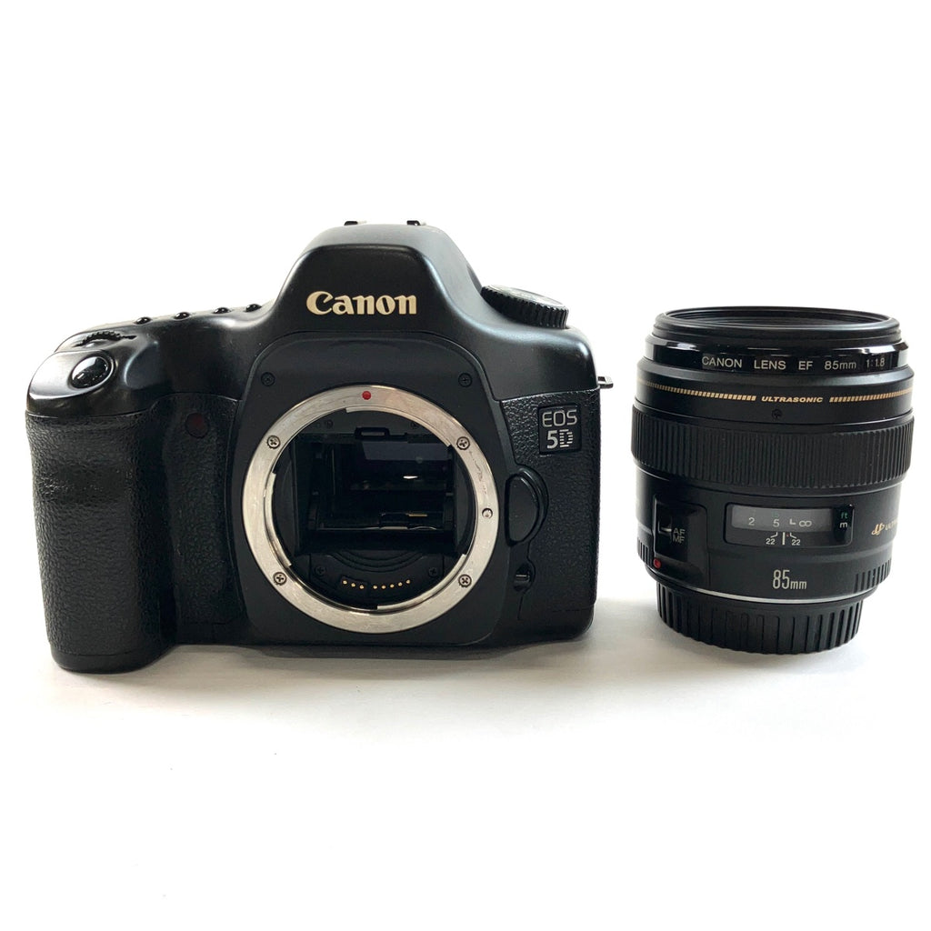 キヤノン Canon EOS 5D ボディ＋EF 85mm F1.8 USM［ジャンク品］ デジタル 一眼レフカメラ 【中古】