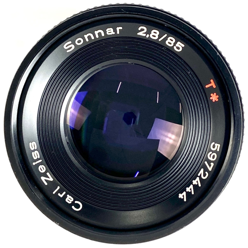 コンタックス CONTAX Sonnar T* 85mm F2.8 AEG ゾナー 一眼カメラ用レンズ（マニュアルフォーカス） 【中古】