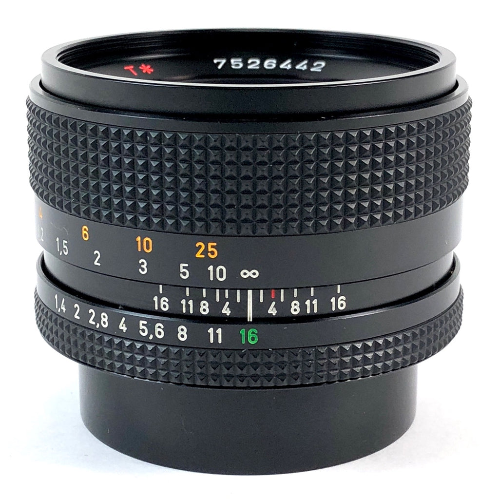 コンタックス CONTAX Planar T* 50mm F1.4 MMJ プラナー 一眼カメラ用レンズ（マニュアルフォーカス） 【中古】