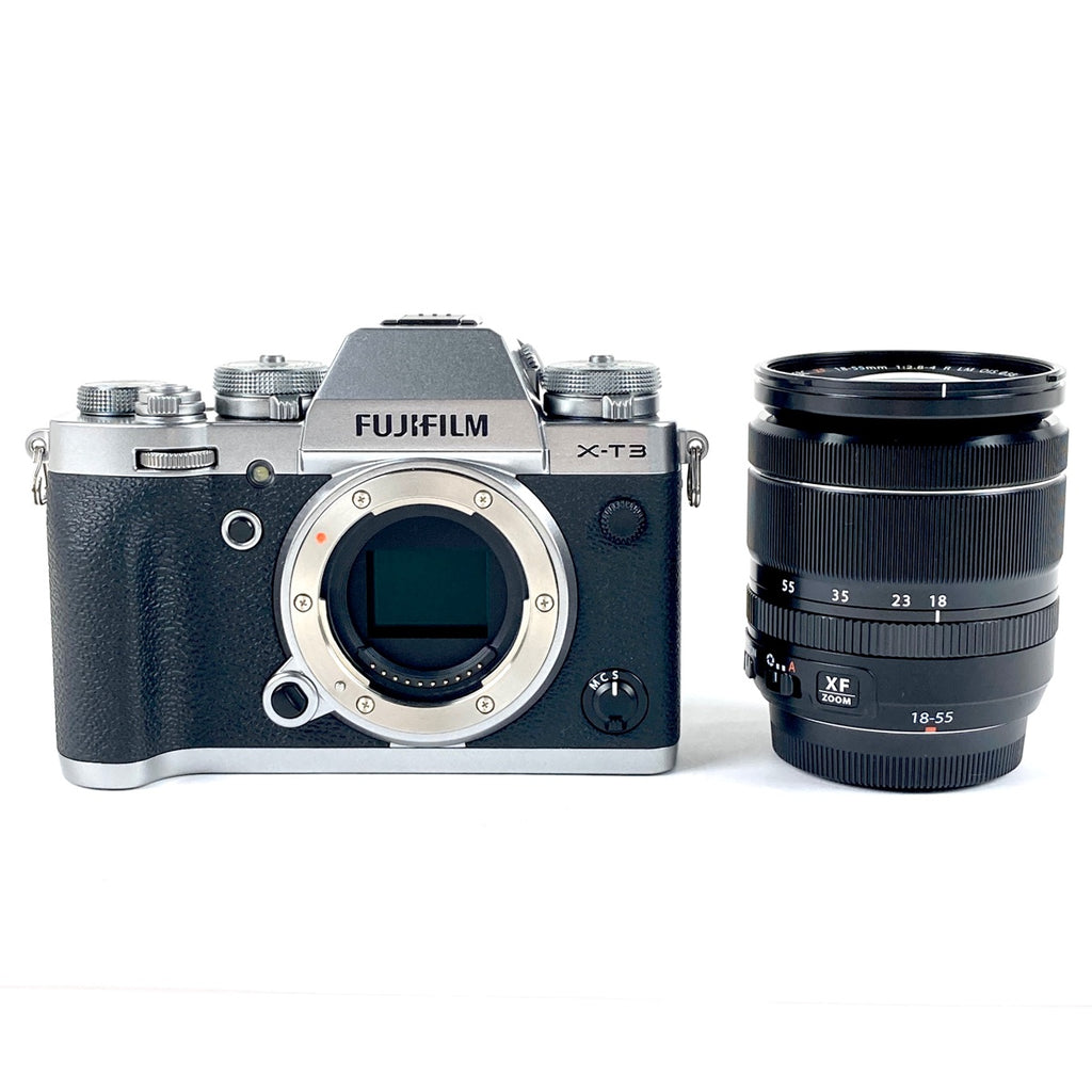 富士フイルム FUJIFILM X-T3 レンズキット シルバー デジタル ミラーレス 一眼カメラ 【中古】