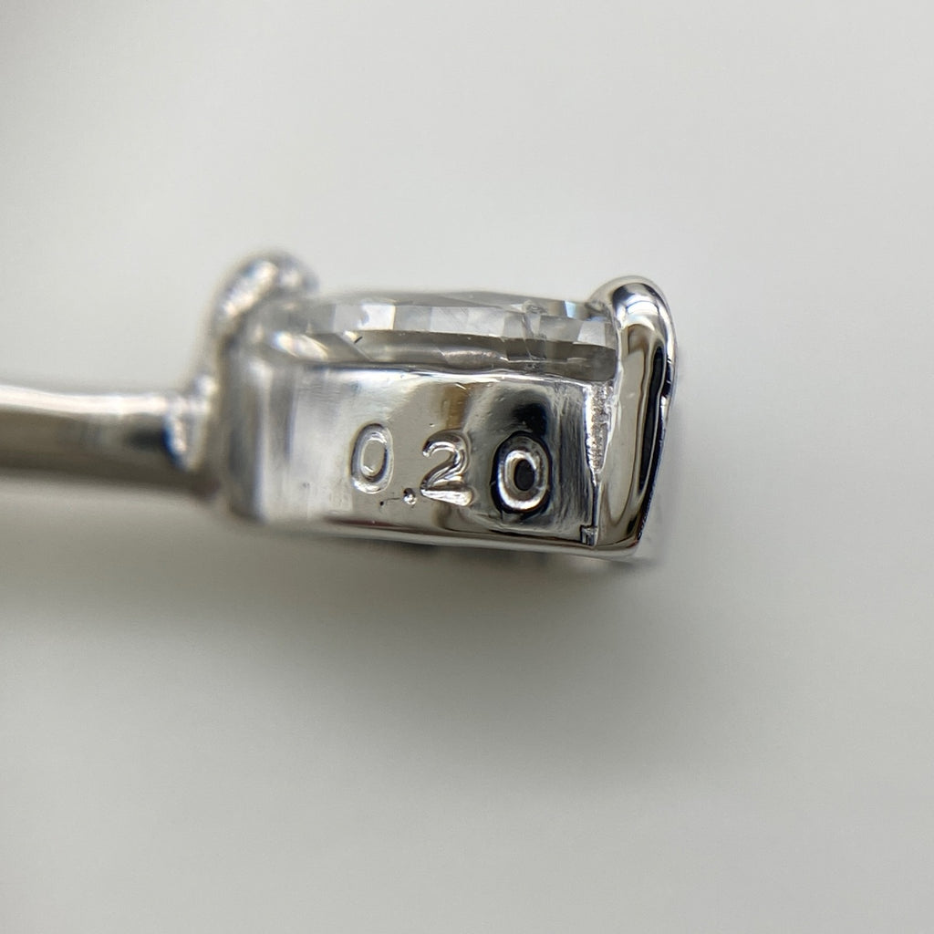 ダイヤモンド デザインネックレス プラチナ ペンダント メレダイヤ ネックレス Pt900 Pt850 ダイヤモンド レディース 【中古】nbjwl