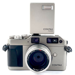 コンタックス CONTAX G1 ＋ Planar T* 45mm F2 プラナー Gマウント ＋ TLA140 フィルム レンジファインダーカメラ 【中古】