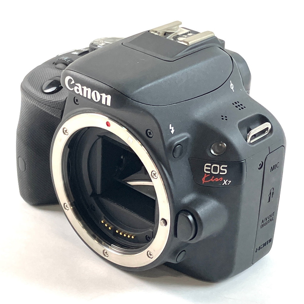 キヤノン Canon EOS Kiss X7 EF-S 18-55 IS STM レンズキット デジタル 一眼レフカメラ 【中古】