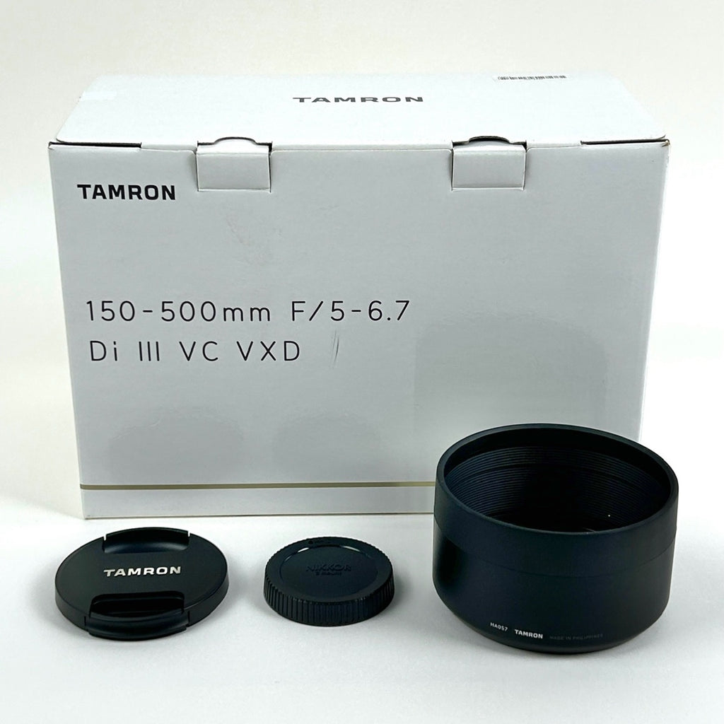 タムロン TAMRON 150-500mm F5-6.7 Di III VC VXD A057 一眼カメラ用レンズ（オートフォーカス） 【中古】