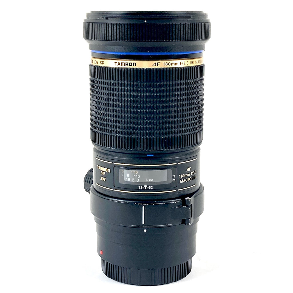 【在庫一掃】 タムロン TAMRON SP 180mm F3.5 Di LD MACRO 1:1/B01 (キヤノンEF用) 一眼カメラ用レンズ（オートフォーカス） 【中古】