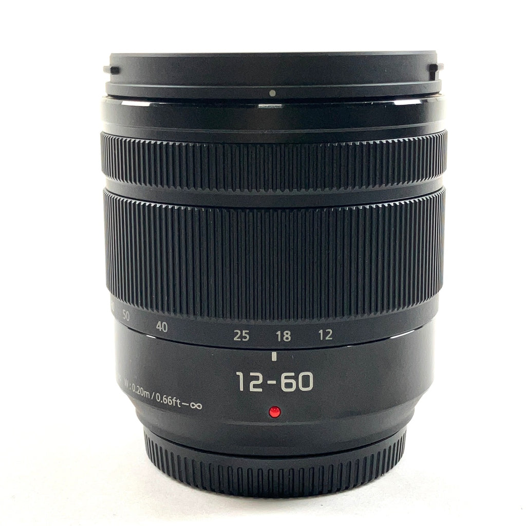 パナソニック Panasonic LUMIX G VARIO 12-60mm F3.5-5.6 ASPH. POWER O.I.S H-FS12060 一眼カメラ用レンズ（オートフォーカス） 【中古】