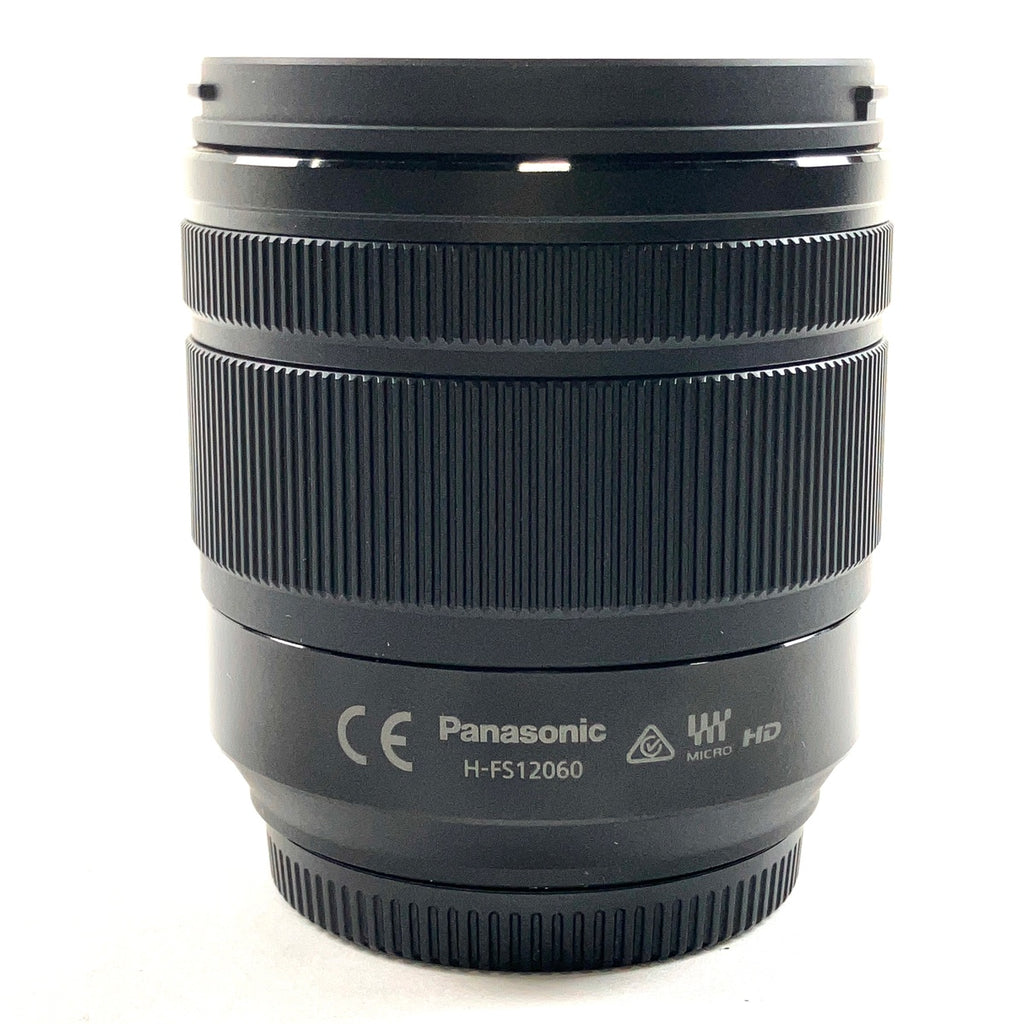 パナソニック Panasonic LUMIX G VARIO 12-60mm F3.5-5.6 ASPH. POWER O.I.S H-FS12060 一眼カメラ用レンズ（オートフォーカス） 【中古】