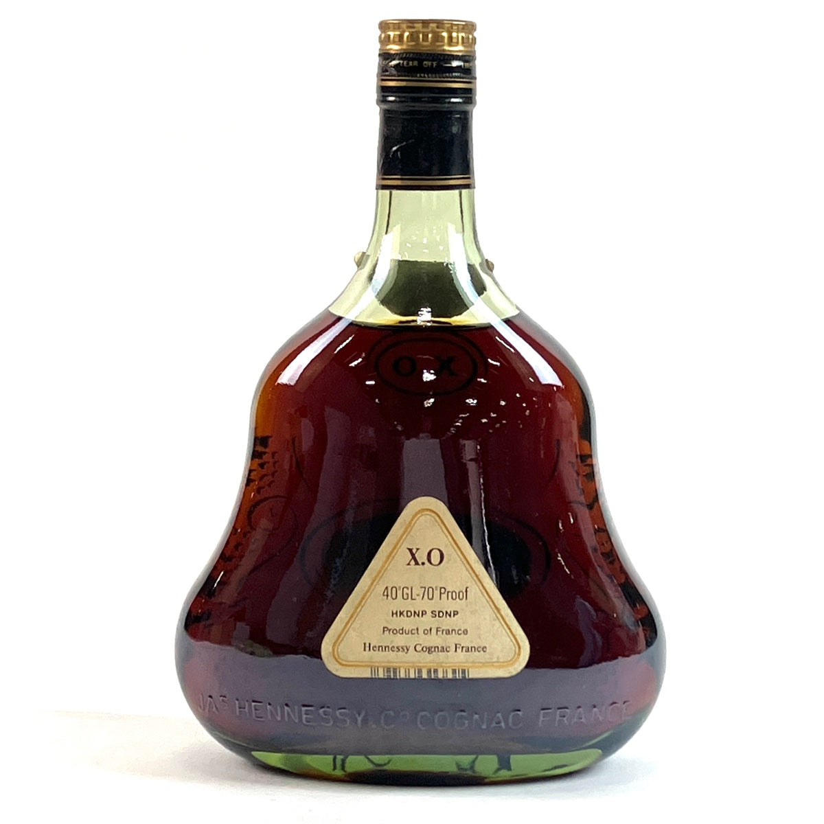 バイセル公式】ヘネシー Hennessy XO 金キャップ グリーンボトル 700ml ブランデー コニャック 【古酒】 - バイセルブランシェ