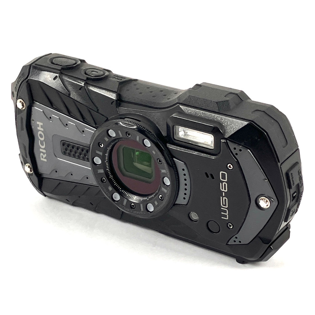 リコー RICOH WG-60 ブラック コンパクトデジタルカメラ 【中古】