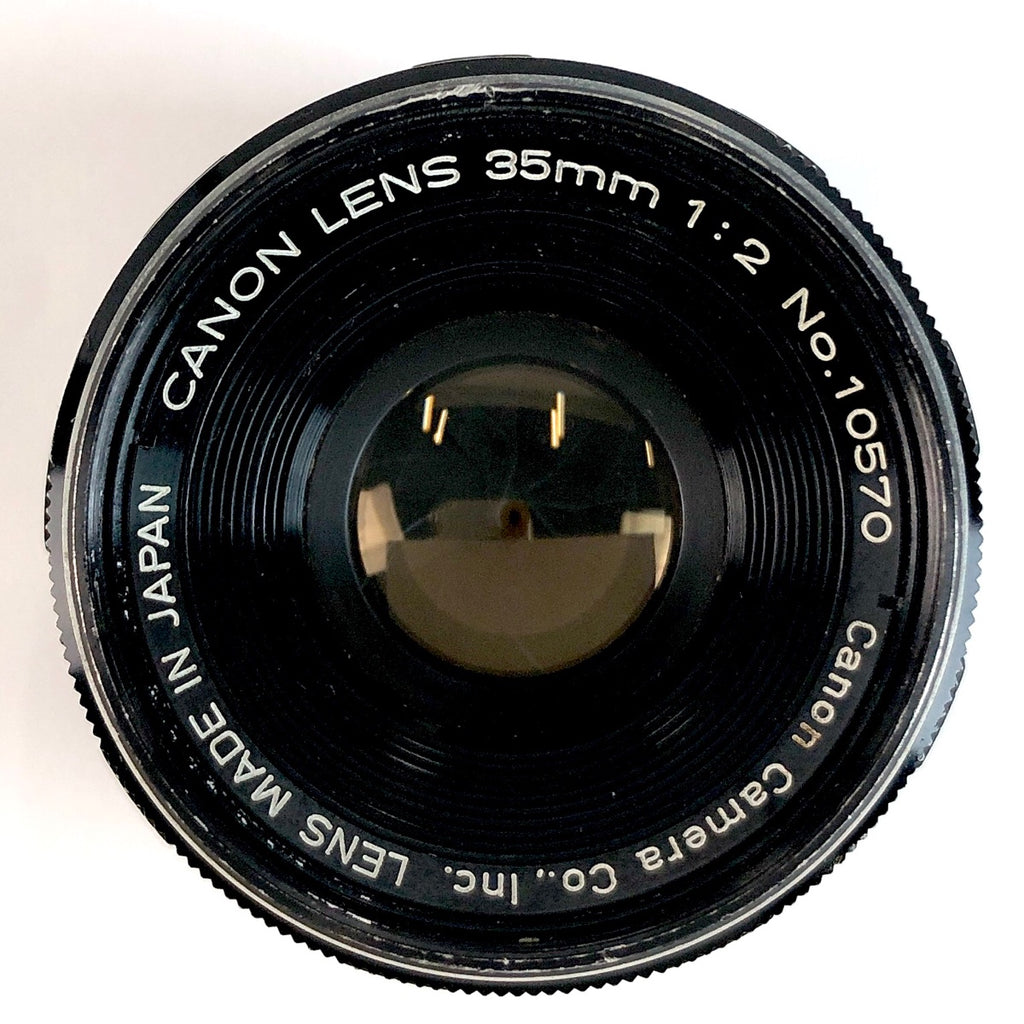 キヤノン Canon 35mm F2 Lマウント L39 レンジファインダーカメラ用レンズ 【中古】