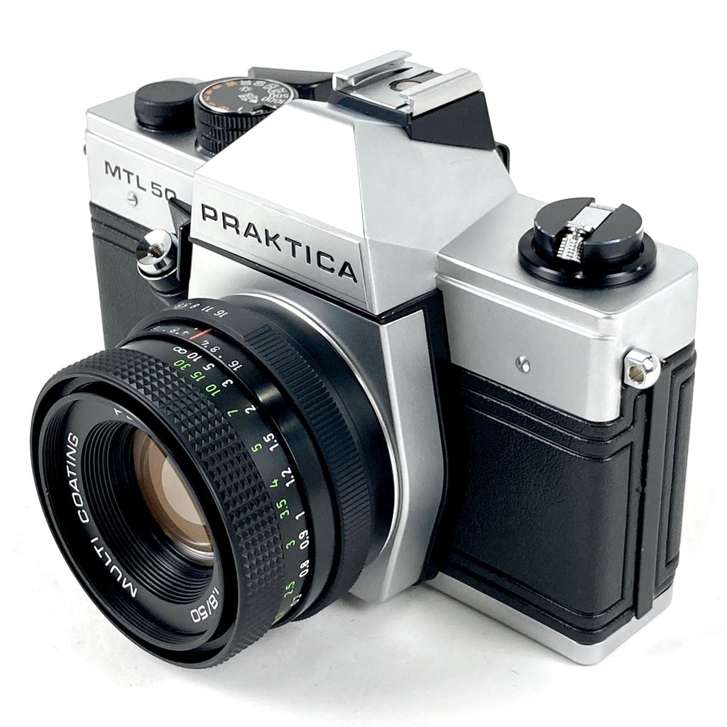 プラクチカ Praktica MTL50 + ペンタコン 50mm F1.8 auto (M42) フィルム マニュアルフォーカス 一眼レフカメラ 【中古】