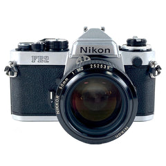 ニコン Nikon FE2 ＋ Ai-S NIKKOR 50mm F1.2 フィルム マニュアルフォーカス 一眼レフカメラ 【中古】