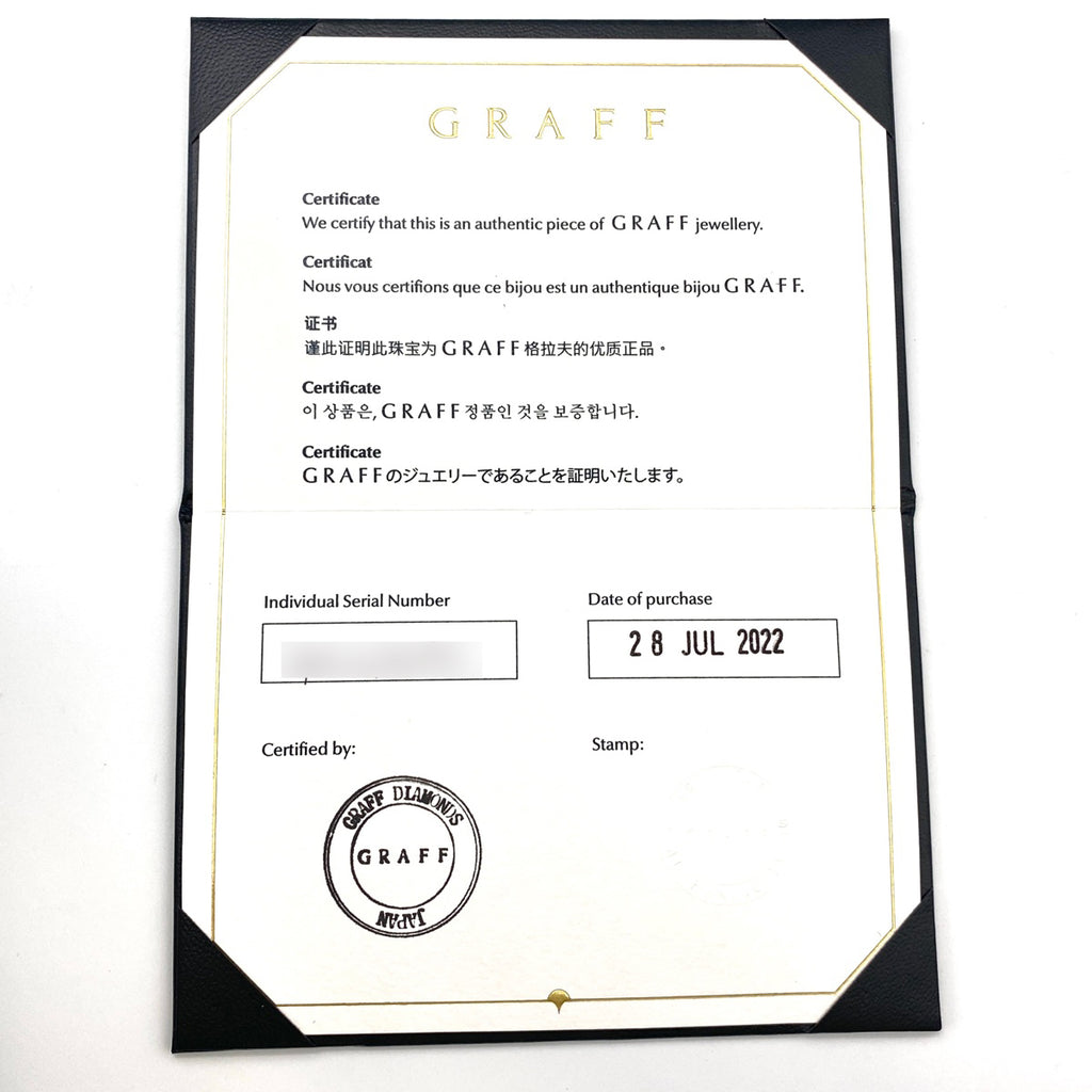 グラフ ワイルド フラワー ピアス メレダイヤ ピアス 750 ダイヤモンド レディース 【中古】brjwl