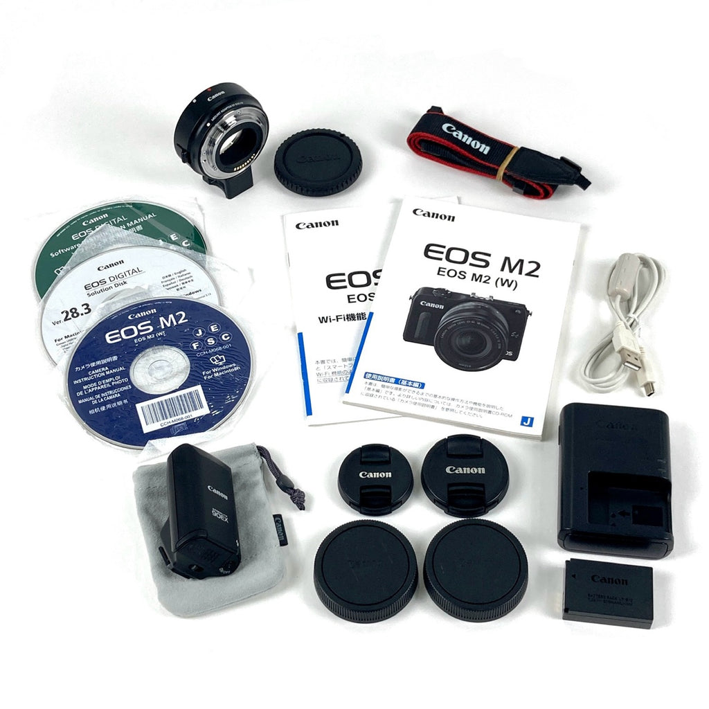 バイセル公式】キヤノン Canon EOS M2 ダブルレンズキット バイセル公式】キヤノン Canon EOS M2 ダブルレンズキット