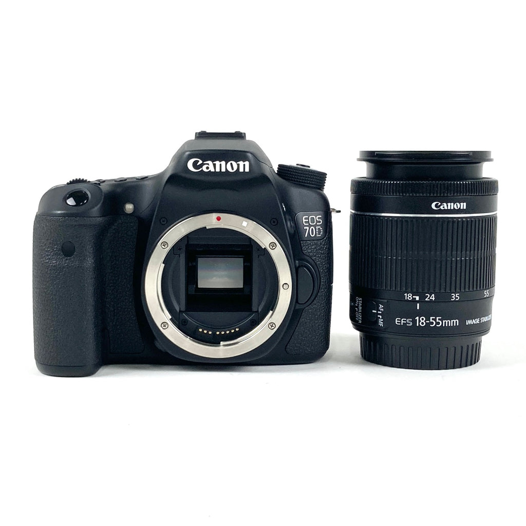 キヤノン Canon EOS 70D EF-S 18-55 IS STM レンズキット デジタル 一眼レフカメラ 【中古】