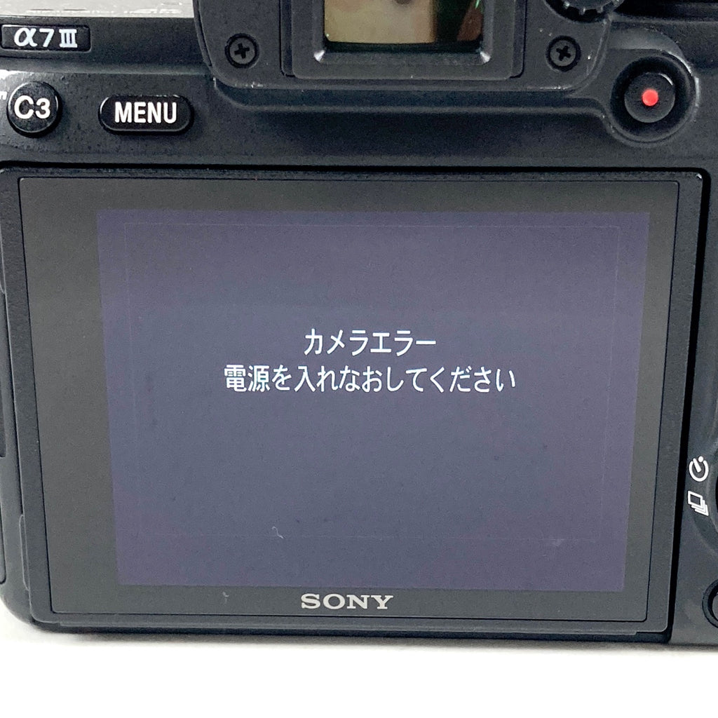 ソニー SONY α7III ボディ ILCE-7M3 ［ジャンク品］ デジタル ミラーレス 一眼カメラ 【中古】