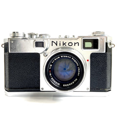 ニコン Nikon S2 前期 + NIKKOR-H (.C) 50mm F2 5cm Sマウント ［ジャンク品］ フィルム レンジファインダーカメラ 【中古】