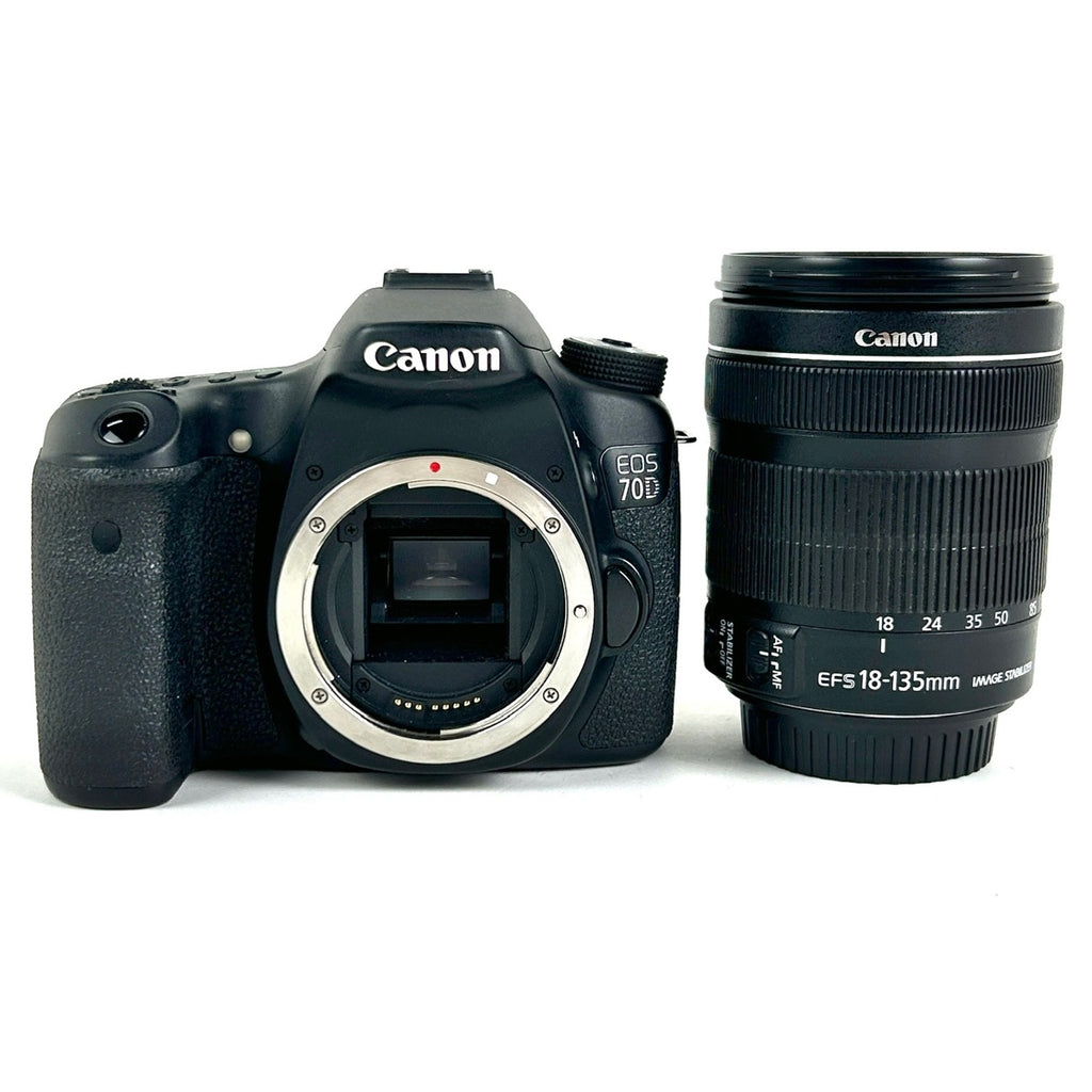 キヤノン Canon EOS 70D + EF-S 18-135mm F3.5-5.6 IS STM ［ジャンク品］ デジタル 一眼レフカメラ 【中古】